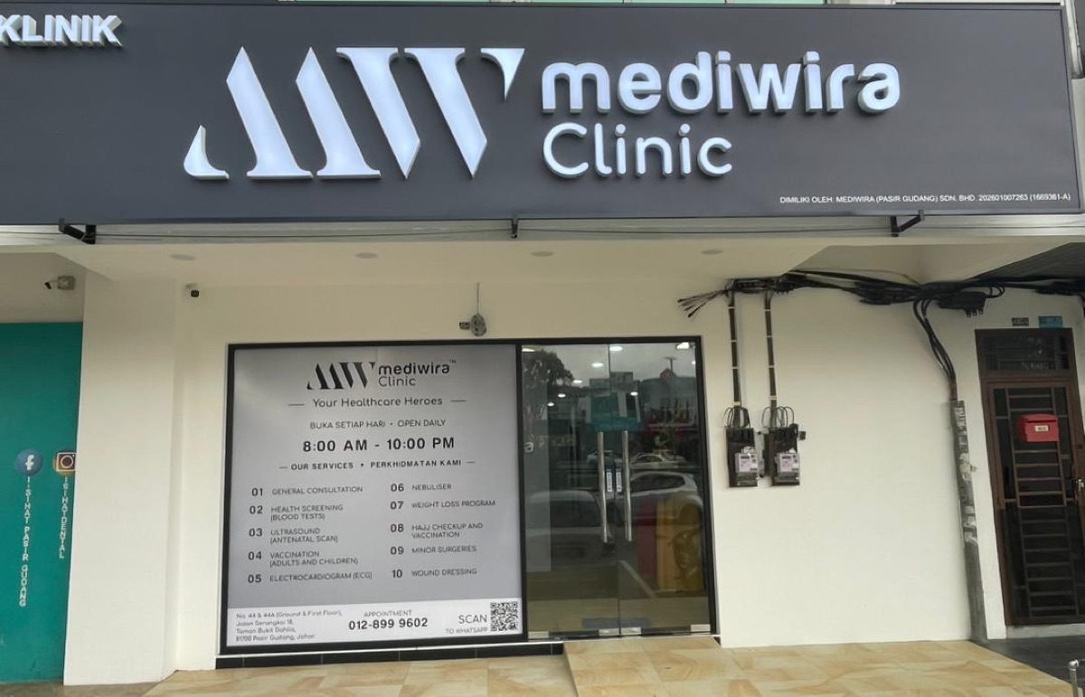 Mediwira Clinic Pasir Gudang exterior